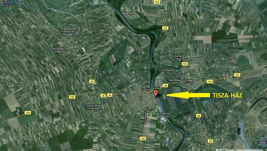 Guest House Tisza Haz Senta المظهر الخارجي الصورة